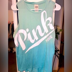 Victoria’s‎ Secret PINK Aqua/Teal Tank Will Fit XS-M